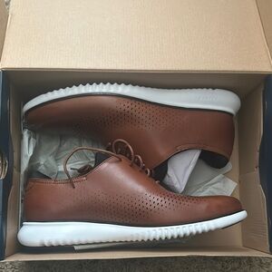 Cole Haan Men's Brown Leather Shoes